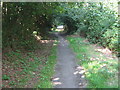 Footpath to Ashgrove Road in TN13 1PR
