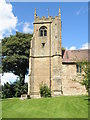 Church tower of St Mary's in WV16 6HZ