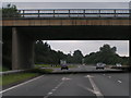 The turning to Usk from the A449, heading south in NP15 1EN
