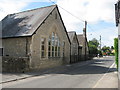 Blunsdon village hall and High Street in SN26 7DG
