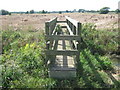 Footbridge over feeder stream to Great Stour in TN25 5AZ