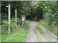 Private Road - Footpath to the left please in S17 4HL