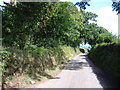 Minor road, to Kenn in EX6 7XY