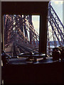 A driver's eye view of the Forth Bridge in KY11 1JB