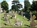 Churchyard, St Mary the Virgin's church, Caldicot in NP26 5JB