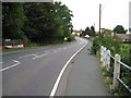 Great Yeldham: A1017 Church Road in Great Yeldham