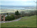 View towards Compton Martin and Chew Valley lake in BS40 6JH