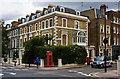 Corner of Formosa Street and Bristol Gardens in NW6 5AT