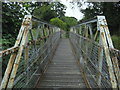 Rusty Footbridge over the Kelvin in G64 3QE