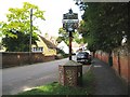 Sible Hedingham: Village sign in Hedingham Ward