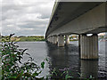The A4232 road bridge over the River Taff - Cardiff (1) in CF11 0JS
