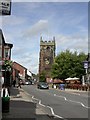 Holmes Chapel, church tower in CW4 7QG