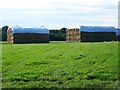 Hay stacks near Durley in SN8 3BG