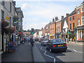 Ashby town centre and the White Hart in LE65 2LR