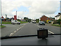 Approaching Newtown on the A483 in SY16 3AL