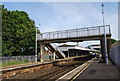 Footbridge over the tracks, Broadstairs Station in CT10 1BG