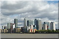 River Thames and Canary Wharf in SE16 5UD
