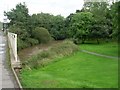 Luggie Water beneath Oxgang Bridge in Kirkintilloch