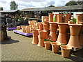 Pots in the Buckingham Garden Centre in MK18 4AE