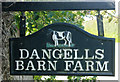 2009 : Dangells Barn Farm, the sign in BA12 7HZ