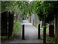 Footpath near Claremont Avenue in NG9 3ST