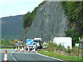 High-level roadworks along the A87! in IV40 8EZ