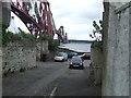 Chapel Place towards Battery road and Forth Bridge in KY11 1JB