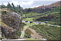 The Sychnant Pass Road in LL34 6TB