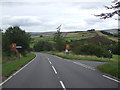 A624 Moorfield Junction at Gnat Hole in SK13 8LJ