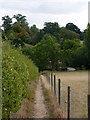 Footpath towards East Bergholt in CO7 6TF