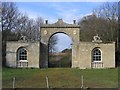 Langley Hall gatehouse in Chedgrave