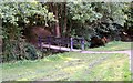 Footbridge over Coney Gut, Whiddon Valley, Barnstaple in EX32 7NF