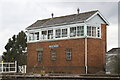 Signal Box at Bishton Crossing in Bishton Community