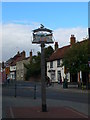 Buntingford Village Sign in SG9 9TP