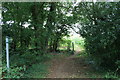 Footpath from Calcroft Lane. in GL7 3LF