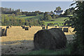 Hay bales off the Sully Road - between Sully and Dinas Powys in CF64 3UU