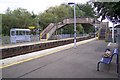 Chilham Station Platforms and footbridge in CT4 8EF
