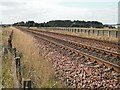 Dundee to Aberdeen railway crossing Barry Links in DD7 7RT