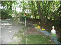 North Devon : The Gnome Reserve, Path & Ducklings in EX22 7XD