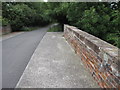 Broughton railway bridge and bridleway in CH4 0QT