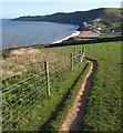 Coast path near Hallsands in TQ7 2EW