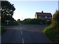 Rectory Lane crossroads, Hotham in YO43 4UL