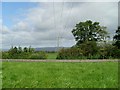 Power lines crossing the A80 in G69 9JA