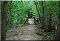 Footbridge in Forge Wood in TN3 9JA