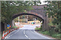 New roundabout under bridge in CV22 7YN