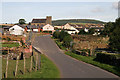 Approaching Brydekirk from the southeast in DG12 5NS