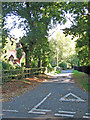 Junction of Fox Lane and Fox Road in Framingham Earl