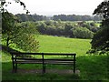 Bench with a view, Rickerby Park in CA3 8XB