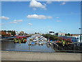 On Freedom Bridge, Wisbech in Wisbech Riverside Ward