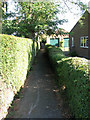 Path from Yarmouth Road to Preston Lane in Hales